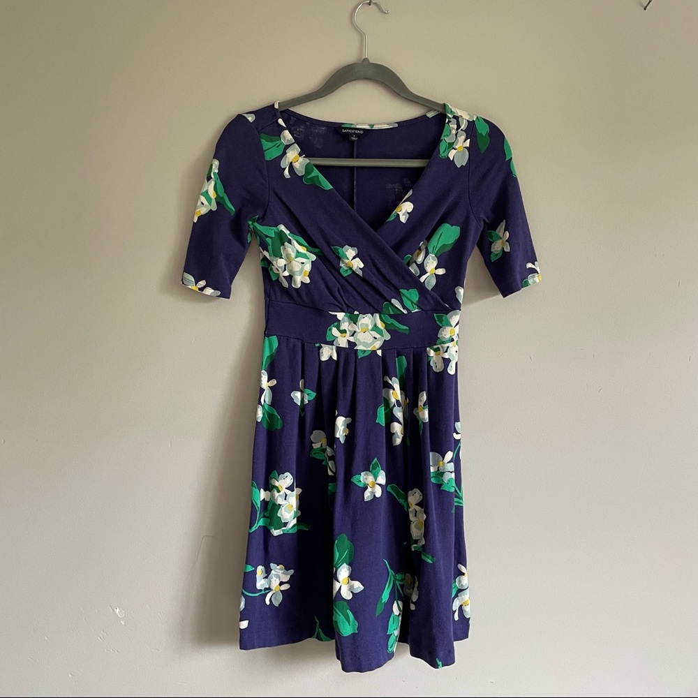 Lands End Fit & Flare dress